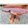 Image 3 : Burl Table & Burl Clock
