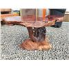 Image 4 : Burl Table & Burl Clock