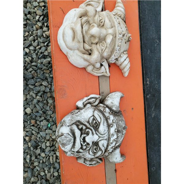 Two Gargoyle Outside Ornaments