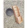 Image 1 : Gold Pan and Wooden Sluice box