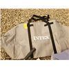 Image 3 : Intex Inflateable boat with Electric Motor Paddels (Looks New)