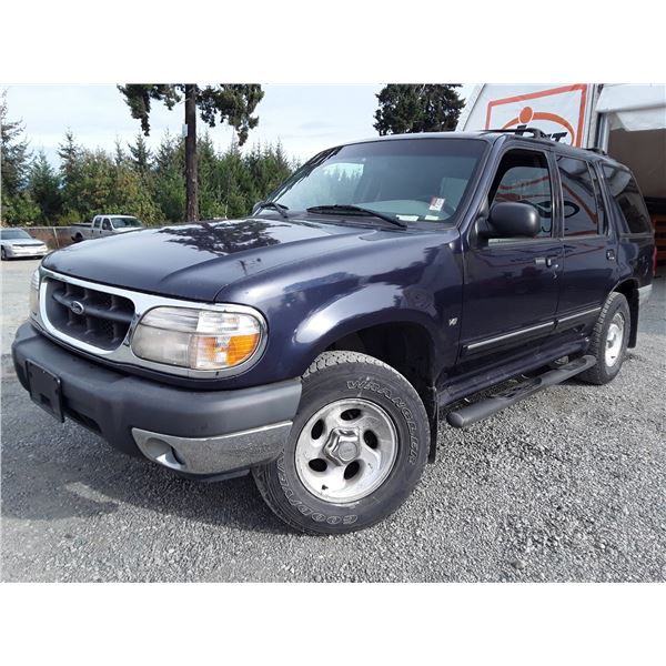 A6 --  2001 FORD EXPLORER XLT AWD, Blue, 216714 KM