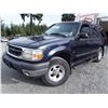 Image 1 : A6 --  2001 FORD EXPLORER XLT AWD, Blue, 216714 KM