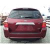 Image 15 : D3 --  2008 TOYOTA HIGHLANDER AWD, Red, 293 968 KM
