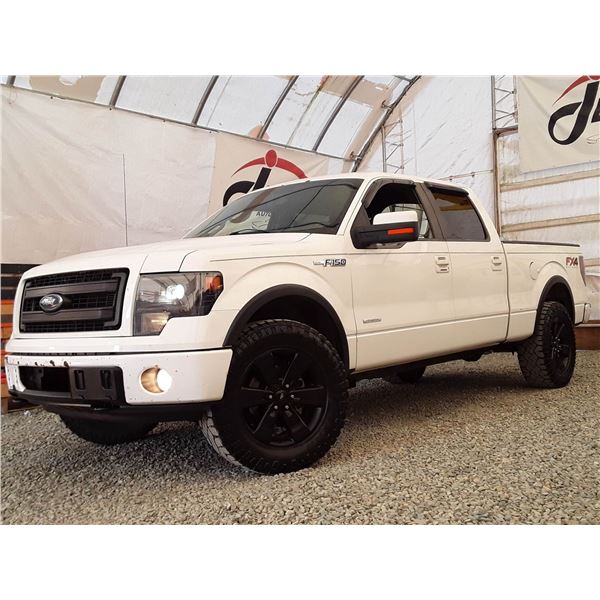 G1 --  2013 FORD F150 SUPERCREW 4X4, White, 358056 KM