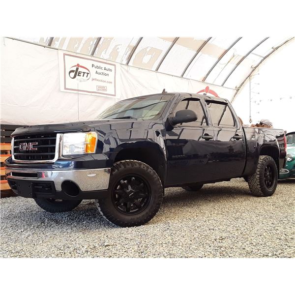 G3 --  2011 GMC SIERRA 1500 SL CREW CAB 4X4, Blue, 252528 KM