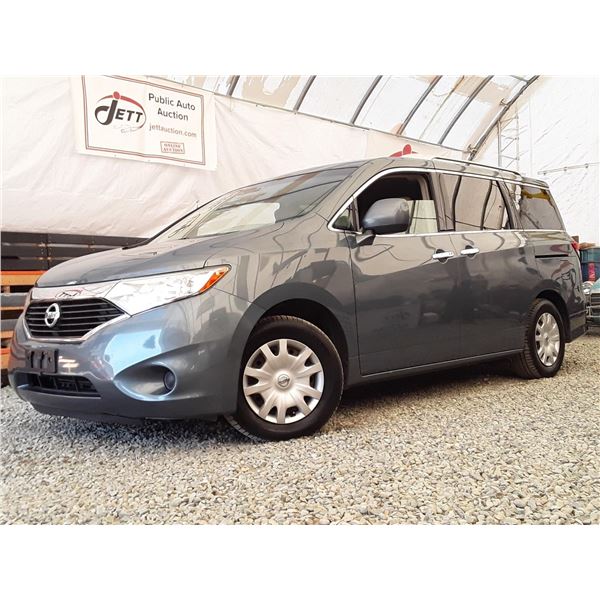 G4 --  2011 NISSAN QUEST S , Grey, 204397 KM