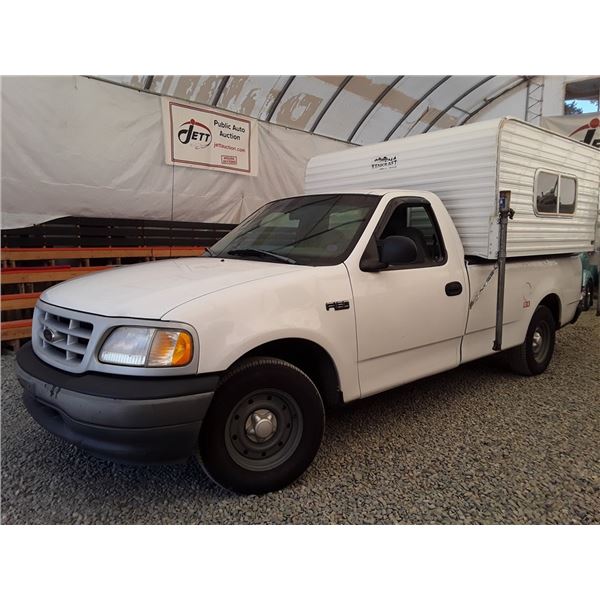 A4 --  1999 FORD F150 WITH CAMPERETTE, White, 155 245 KM