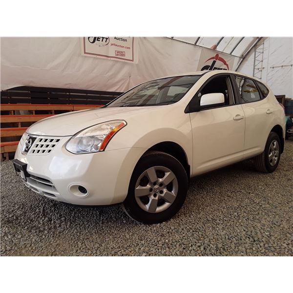 I3 --  2009 NISSAN ROGUE S, White, 146 895 KM