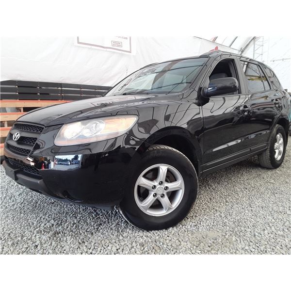 H5 --  2007 HYUNDAI SANTA FE GL, Black, 234 332 KM