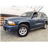 Image 1 : I2 --  2003 DODGE DURANGO SLT PLUS 4X4, Blue, 252 675 KM