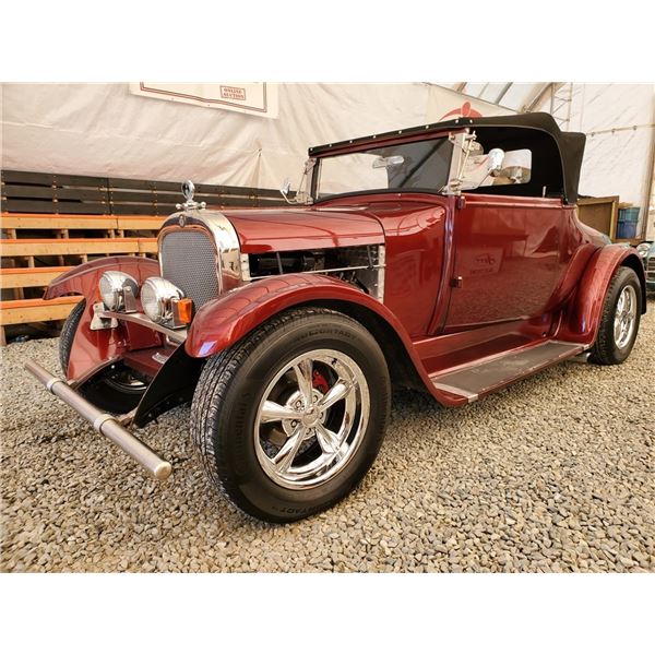 0C --  1927 Dodge Coupe Convertible, Red