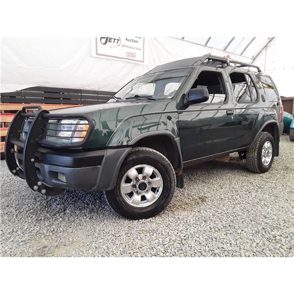 F1 --  2000 NISSAN XTERRA XE, Green, 222 016 KM