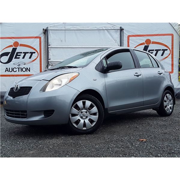 D2 --  2008 TOYOTA YARIS , Grey, 337484 KM