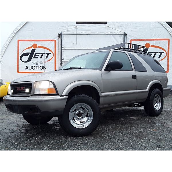 I3 --  1999 GMC JIMMY 4X4, Grey, 204691 KM
