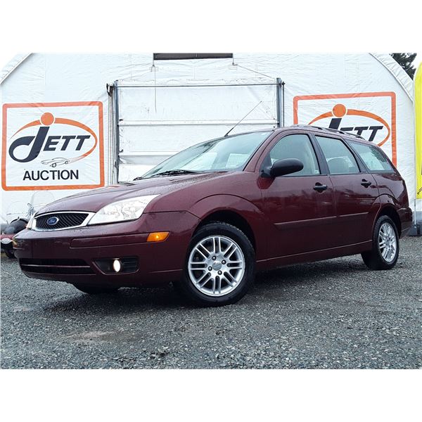 B2 --  2006 FORD FOCUS ZXW, Red, 185109 KM