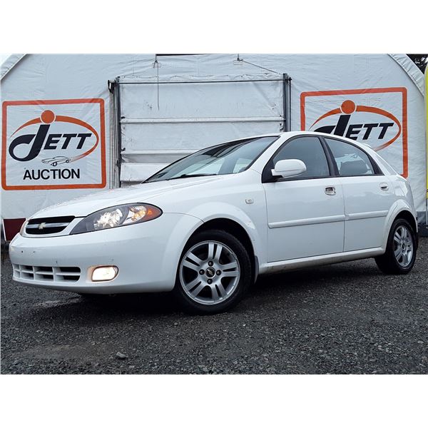 A10 --  2006 CHEVROLET OPTRA 5 LT, White, 226371 KM
