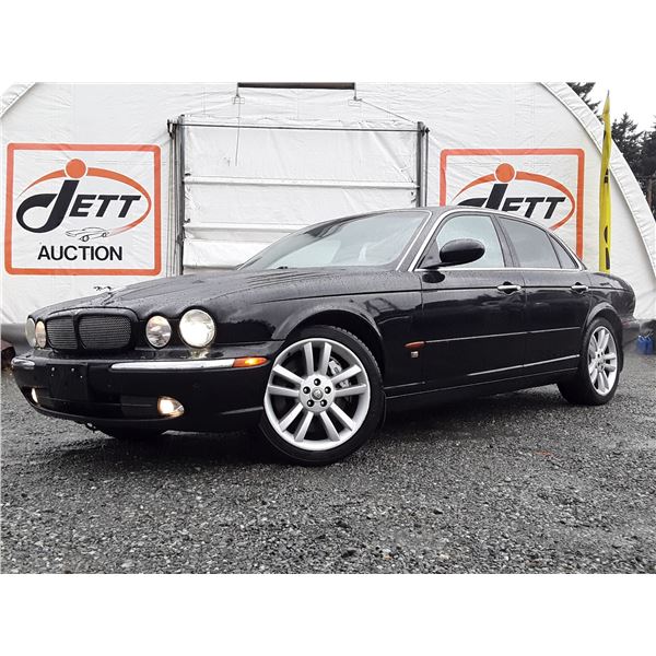 C6F --  2004 JAGUAR XJR, Black, 238696 KM