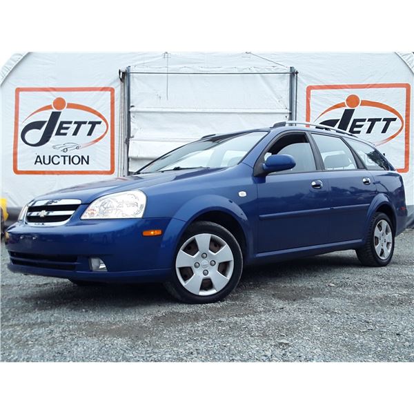 B4 --  2006 CHEVROLET OPTRA LT, Blue, 143538 KM