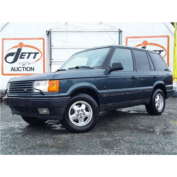 A4 --  1997 LAND ROVER RANGE ROVER 4.O SE LONG WHEELBASE AWD, Green, 262437 KM
