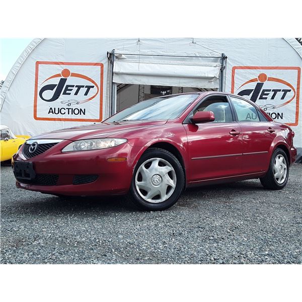 B1 --  2004 MAZDA 6 I , Red, 340627 KM