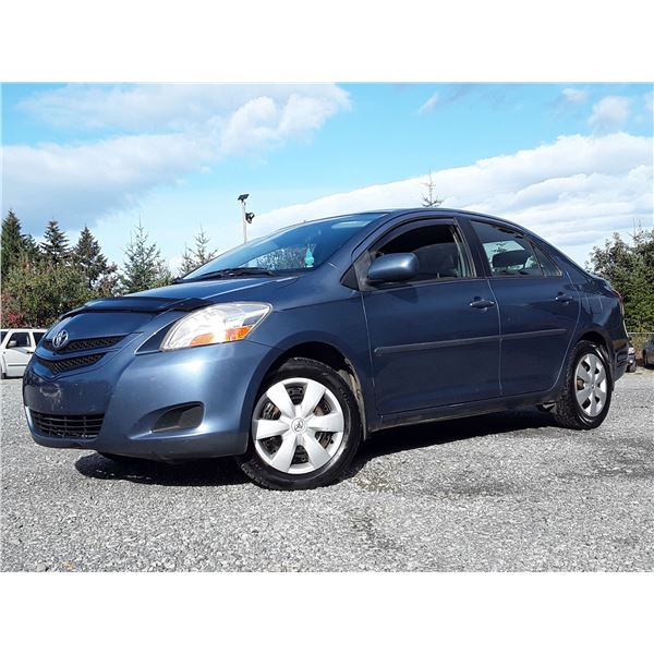 A12C --  2008 TOYOTA YARIS, Blue, 249923 KM