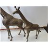 Image 2 : Lot Two Brass Giraffes