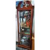 Image 1 : Tall Curio Cabinet with lock & Key