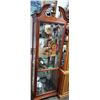 Image 2 : Tall Curio Cabinet with lock & Key