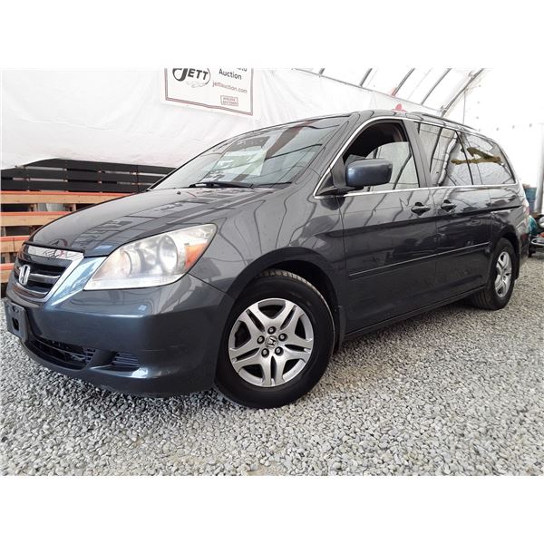 D6 --  2005 HONDA ODYSSEY EXL, Grey, 233 475 KM