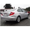 Image 13 : B6 --  2012 HONDA CIVIC LX, Grey, 308569 KM