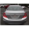 Image 16 : B6 --  2012 HONDA CIVIC LX, Grey, 308569 KM