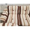 Image 5 : Sofa, Love Seat and Chair with teak accents