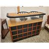 Image 1 : custom bar with 2 Stools