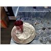 Image 2 : large lot of Glass & Hand blown Vases (Box 7)
