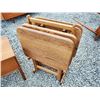 Image 4 : nesting tables, Side table & Wooden dinner trays