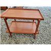 Image 2 : 3 Drawer Teak Cabinet & Tea Trolley