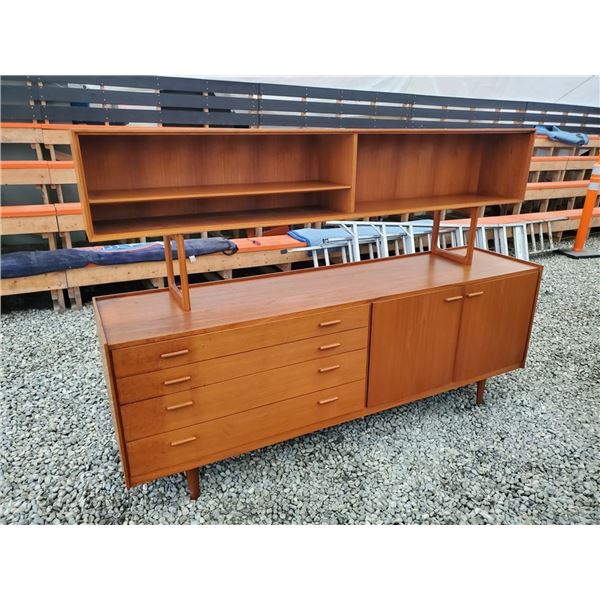 2 Piece Teak Wall unit