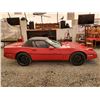 Image 12 : 0B --  1990 CHEVROLET CORVETTE CONVERTIBLE, Red, 182758 KM
