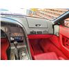 Image 137 : 0B --  1990 CHEVROLET CORVETTE CONVERTIBLE, Red, 182758 KM