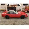 Image 13 : 0B --  1990 CHEVROLET CORVETTE CONVERTIBLE, Red, 182758 KM