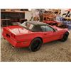 Image 14 : 0B --  1990 CHEVROLET CORVETTE CONVERTIBLE, Red, 182758 KM