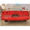 Image 19 : 0B --  1990 CHEVROLET CORVETTE CONVERTIBLE, Red, 182758 KM