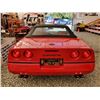 Image 20 : 0B --  1990 CHEVROLET CORVETTE CONVERTIBLE, Red, 182758 KM
