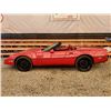 Image 30 : 0B --  1990 CHEVROLET CORVETTE CONVERTIBLE, Red, 182758 KM