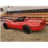 Image 32 : 0B --  1990 CHEVROLET CORVETTE CONVERTIBLE, Red, 182758 KM