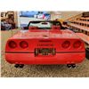 Image 39 : 0B --  1990 CHEVROLET CORVETTE CONVERTIBLE, Red, 182758 KM
