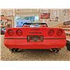 Image 40 : 0B --  1990 CHEVROLET CORVETTE CONVERTIBLE, Red, 182758 KM