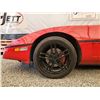 Image 63 : 0B --  1990 CHEVROLET CORVETTE CONVERTIBLE, Red, 182758 KM