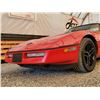 Image 66 : 0B --  1990 CHEVROLET CORVETTE CONVERTIBLE, Red, 182758 KM